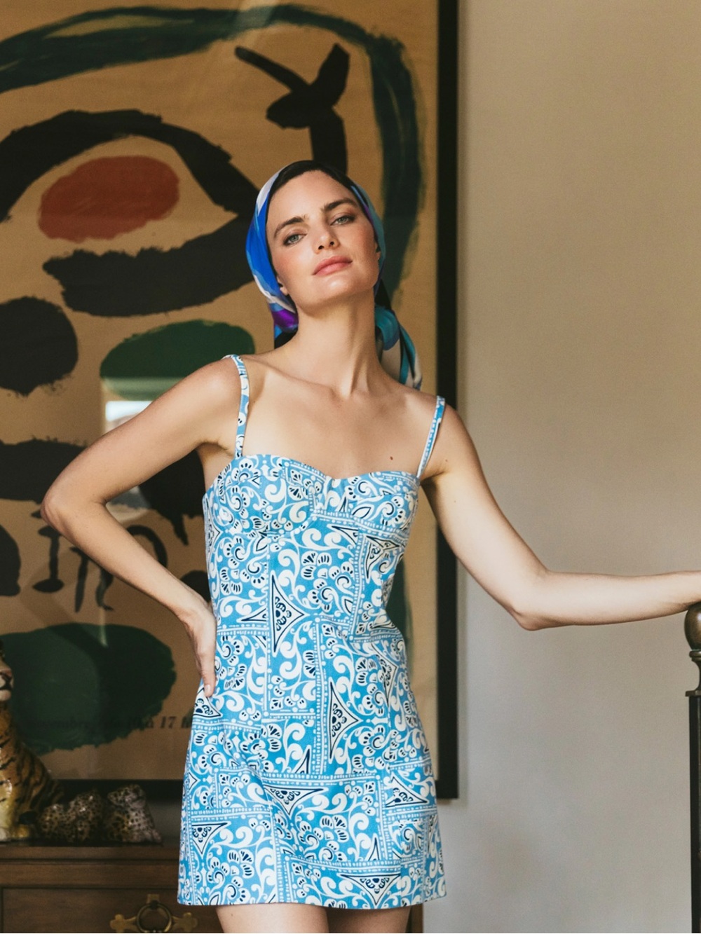 Cara Cara Claudine Mini Dress Bold in Bedeck, Sweet at Heart